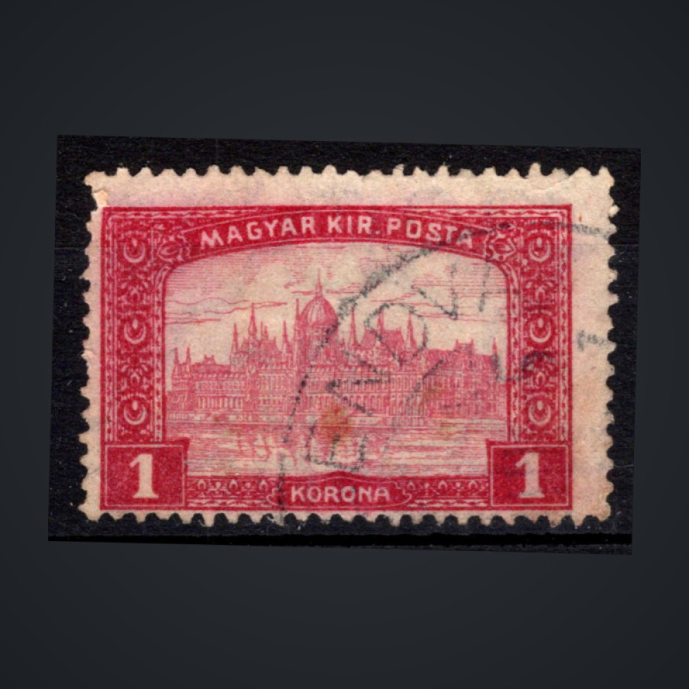Selo Hungria, Mi.203 (SG 259), Usado #, 1 Hungarian