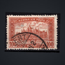 Známka Maďarsko, Mi.364 (SG 413)#, 100 Hungarian