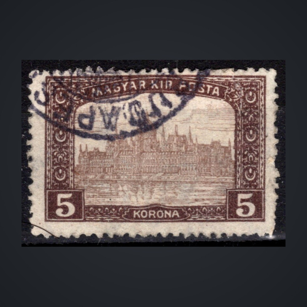 Známka Maďarsko, Mi.206 (SG 262)#, 5 Hungarian