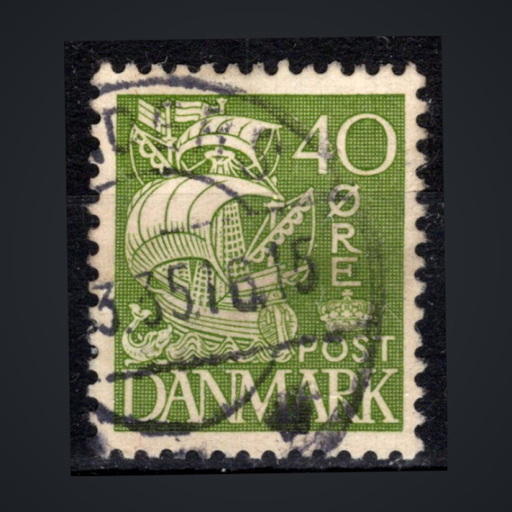 Briefmarke Dänemark, Mi.207I (SG 282)#, 40 øre