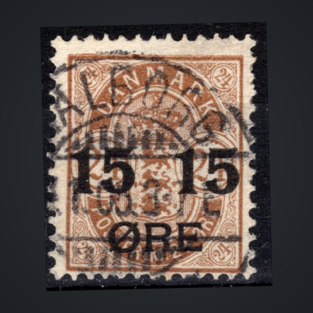Sello Dinamarca, Mi.41 (SG 103), Usado #, 15
