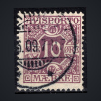 Stamp Denmark, Mi.4X, Used #