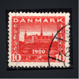 Sello Dinamarca, Mi.110 (SG 208), Usado #, 10 øre