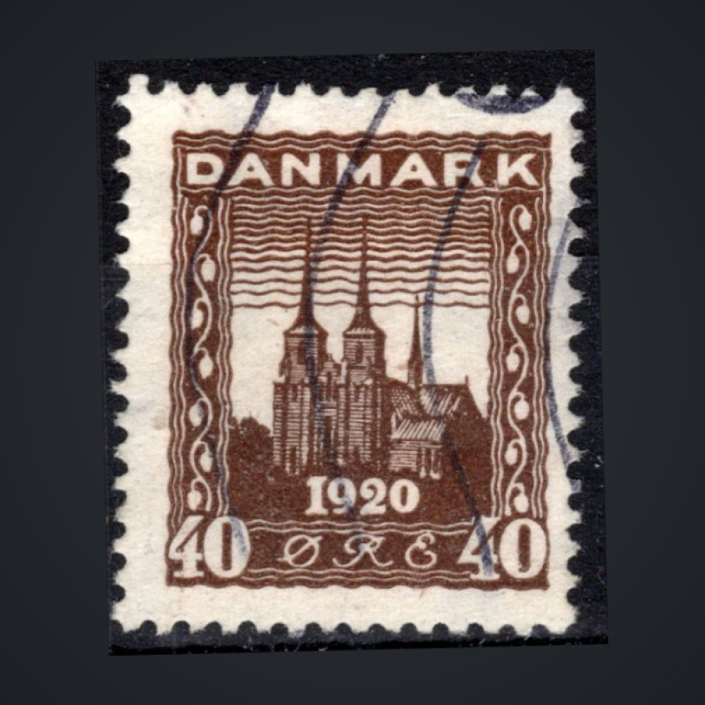 Briefmarke Dänemark, Mi.112 (SG 211)#, 40 øre