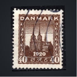 Sello Dinamarca, Mi.112 (SG 211), Usado #, 40 øre