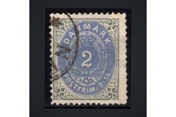 Známka Dánsko, Mi.16IAa (SG 39)#, 2 Sk