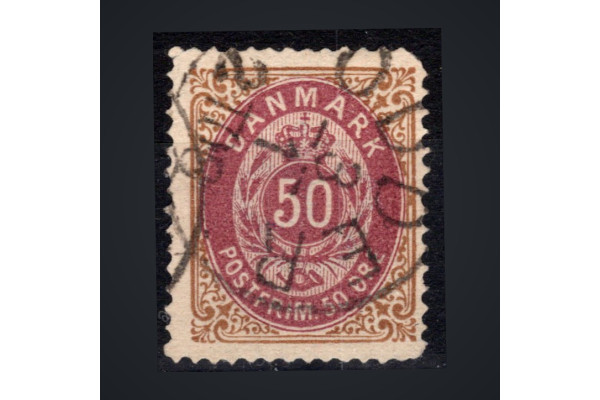 Známka Dánsko, Mi.30IYAb (SG 75)#, 50 øre