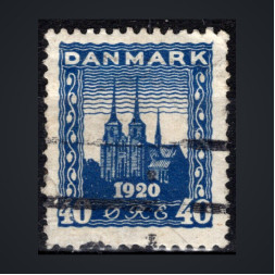 Sello Dinamarca, Mi.115 (SG 212), Usado #, 40 øre