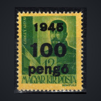 Sello Hungría, Mi.819 (SG 861), (*), 100