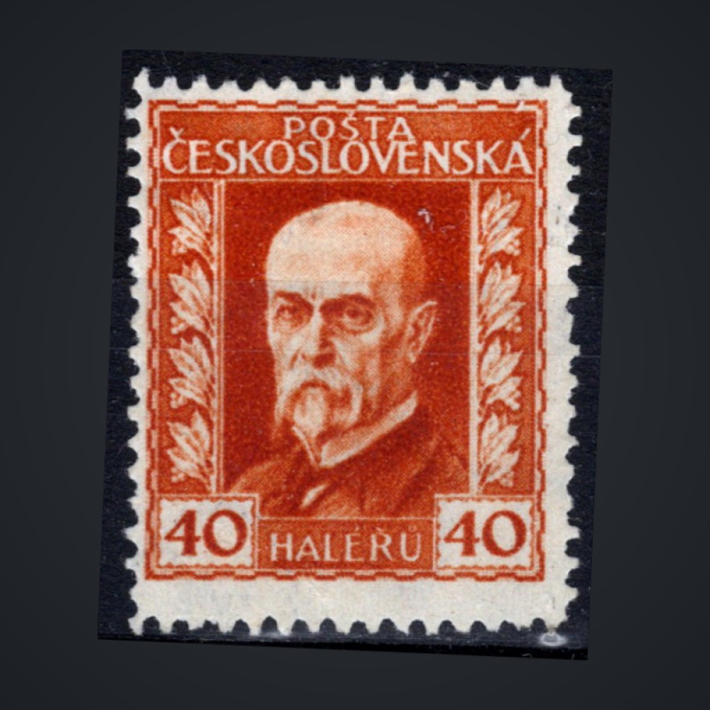 Briefmarke Tschechoslowakie, Pof.187A (Mi. 221)*, 40h