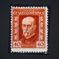 Známka ČSR, Pof.187A*, 40h