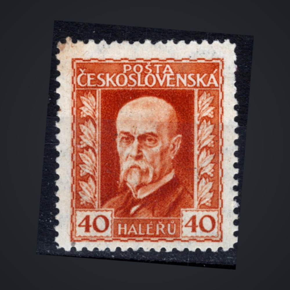 Briefmarke Tschechoslowakie, Pof.187A (Mi. 221)*, 40h