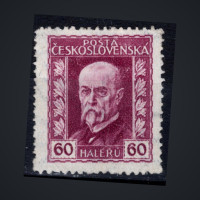 Známka ČSR, Pof.189A(*), 60h