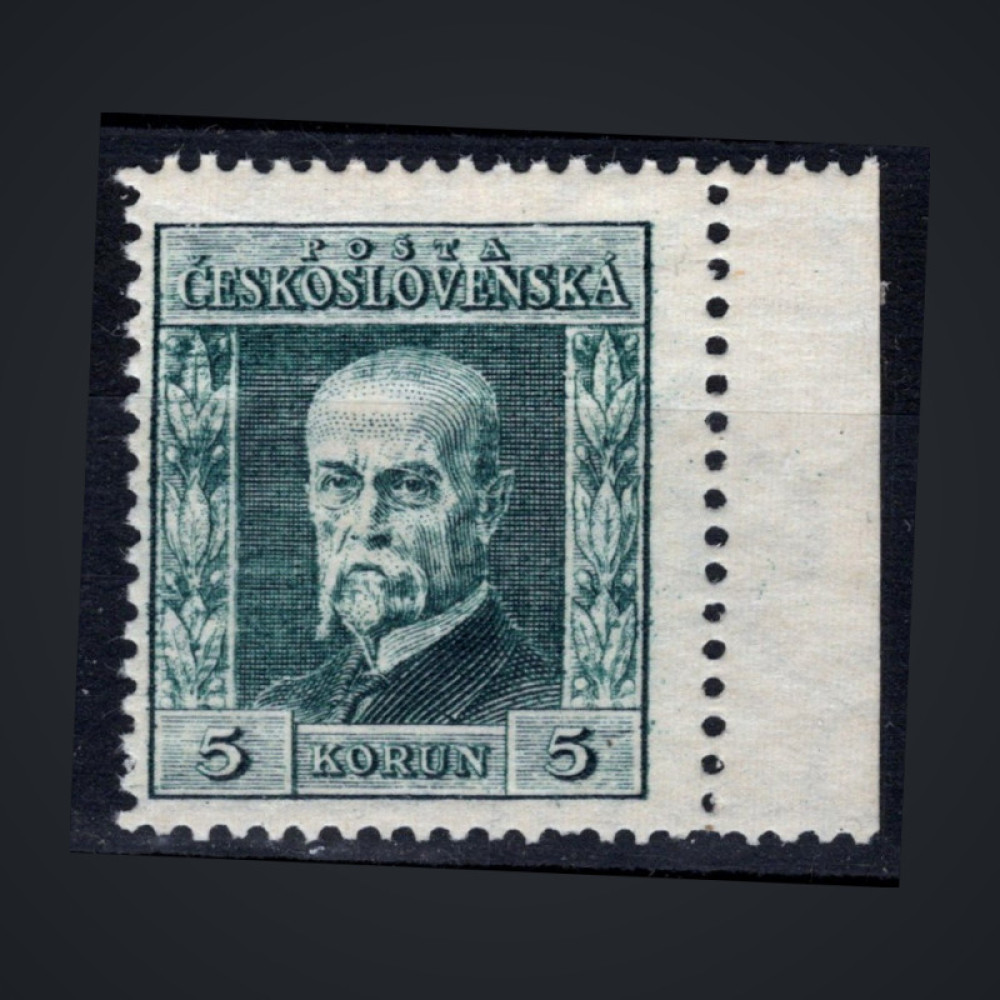 Briefmarke Tschechoslowakie, Pof.193 (Mi. 227)*, 5 Kč