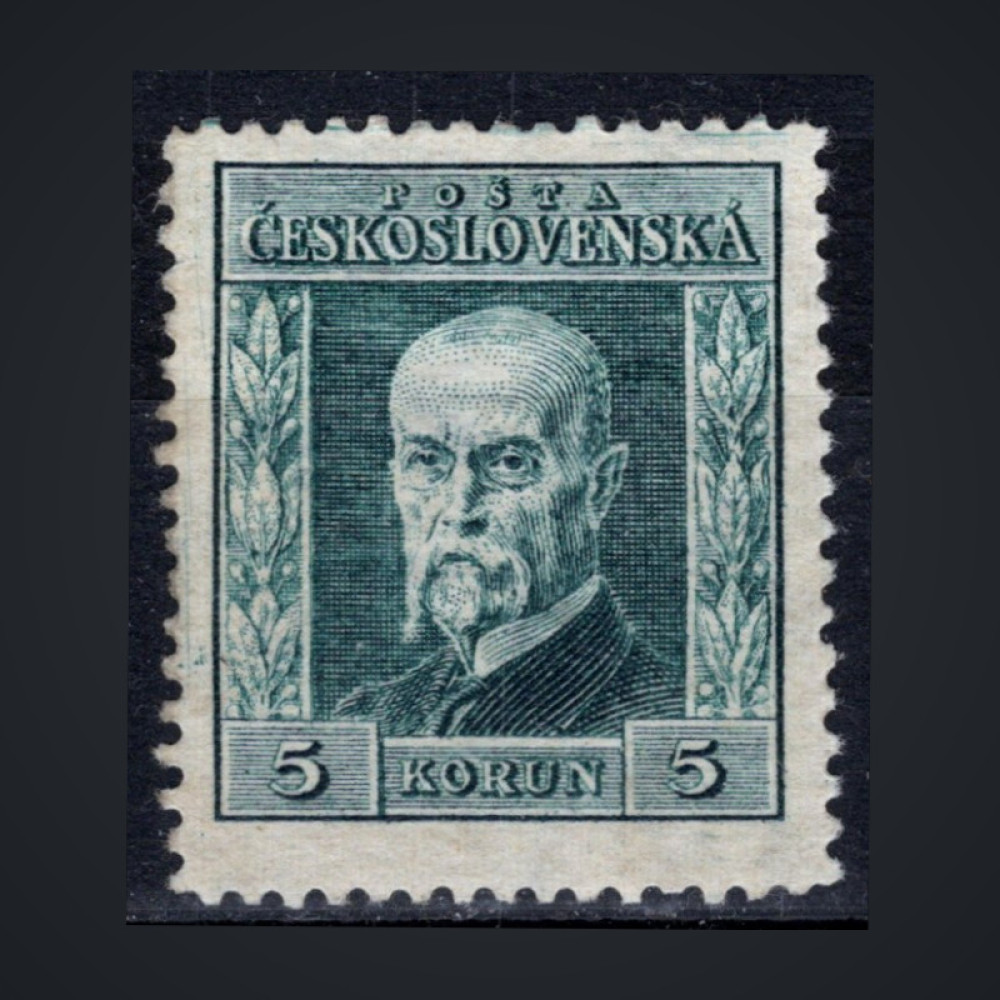 Briefmarke Tschechoslowakie, Pof.193 (Mi. 227)*, 5 Kč