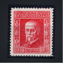 Selo Tchecoslováquia, Pof.190 (Mi. 224), MH, 1 Kč