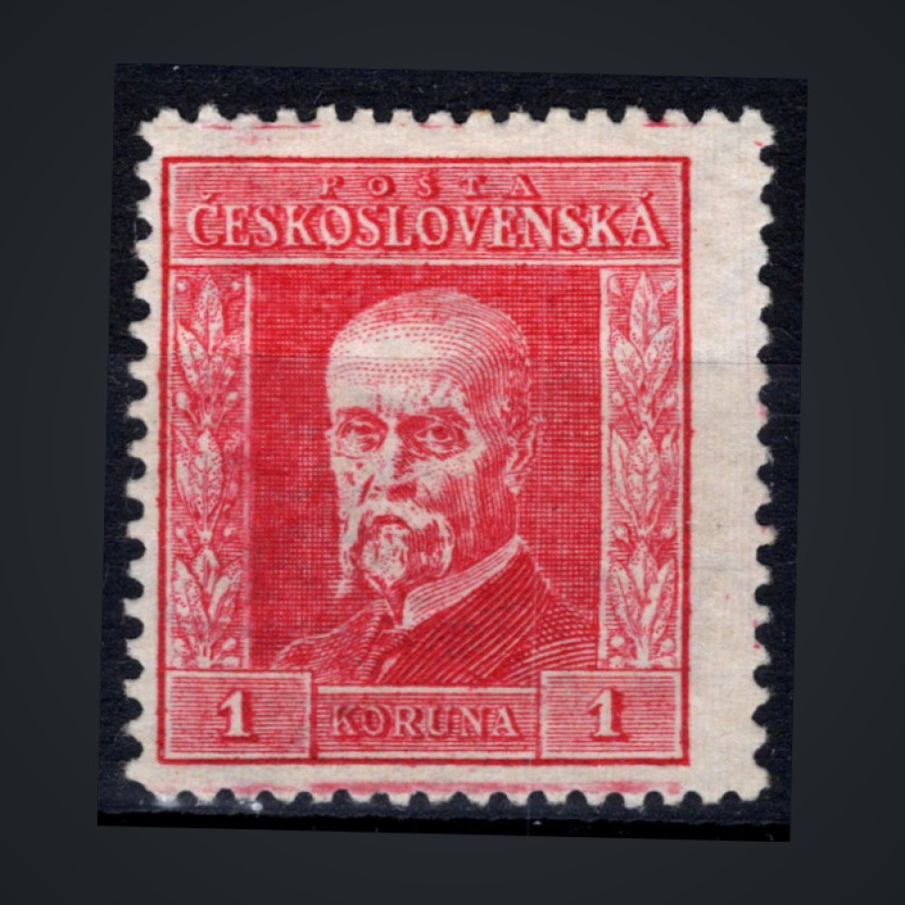 Známka ČSR, Pof.190*, 1 Kč