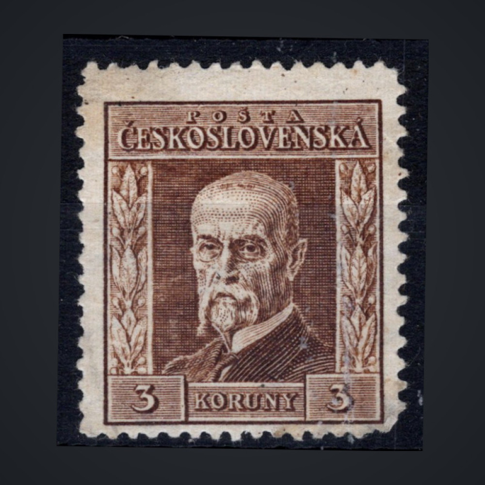 Známka ČSR, Pof.192*, 3 Kč