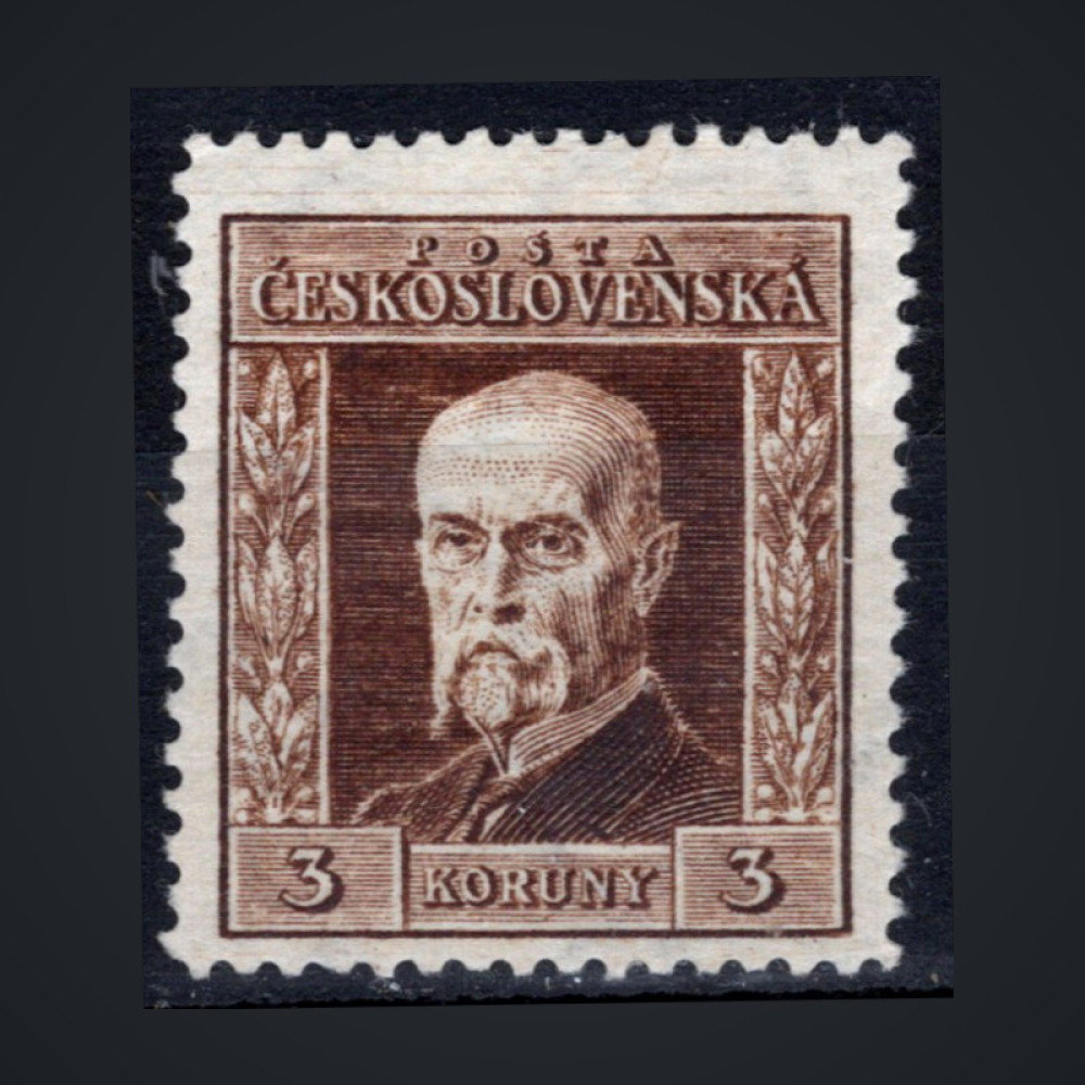 Briefmarke Tschechoslowakie, Pof.192 (Mi. 226)*, 3 Kč