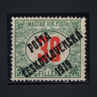 Stamp Czechoslovakia, Pof.139 (Mi. 158), MH, Type IV, proof, 30f