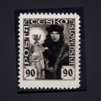 Briefmarke Tschechoslowakie, Pof.163 (Mi. 182)**, 90h