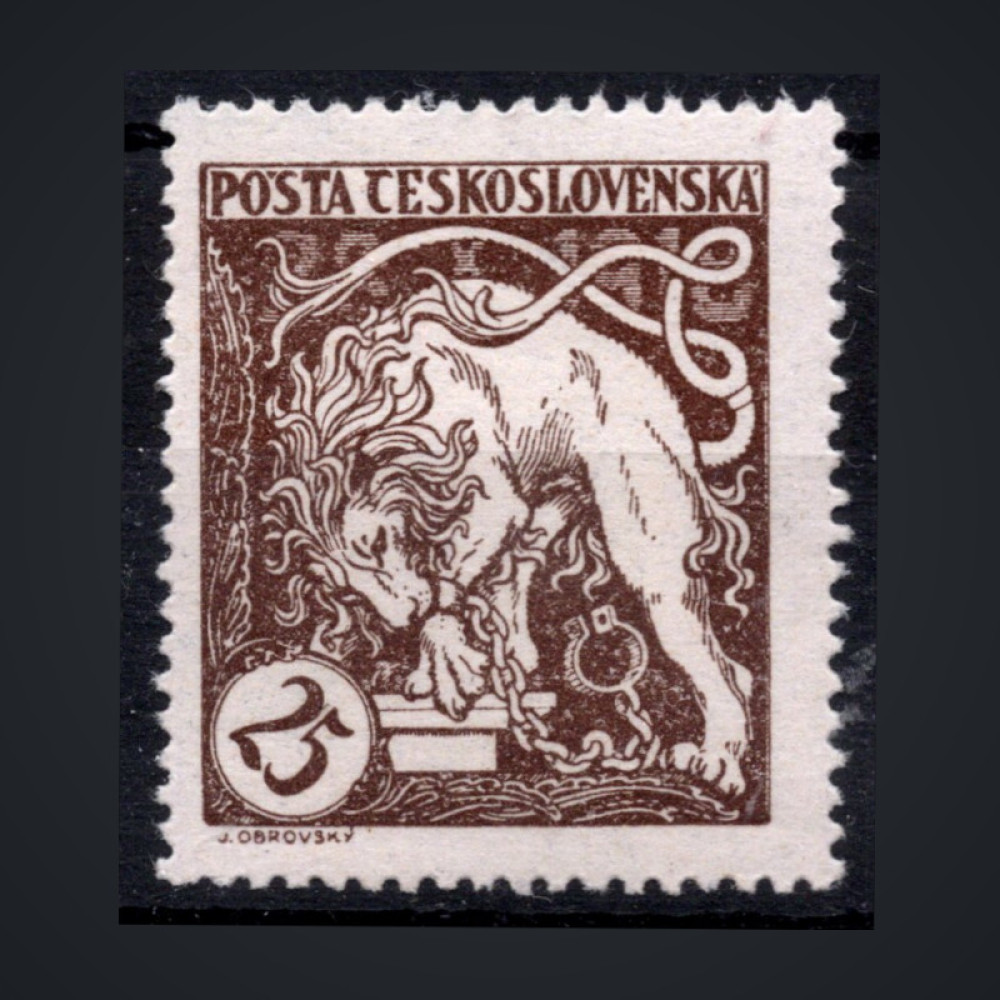 Selo Tchecoslováquia, Pof.28A (Mi. 35Aa), MNH, 25h