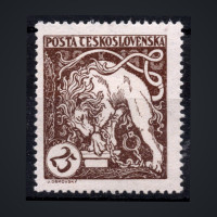 Selo Tchecoslováquia, Pof.28A (Mi. 35Aa), MNH, 25h