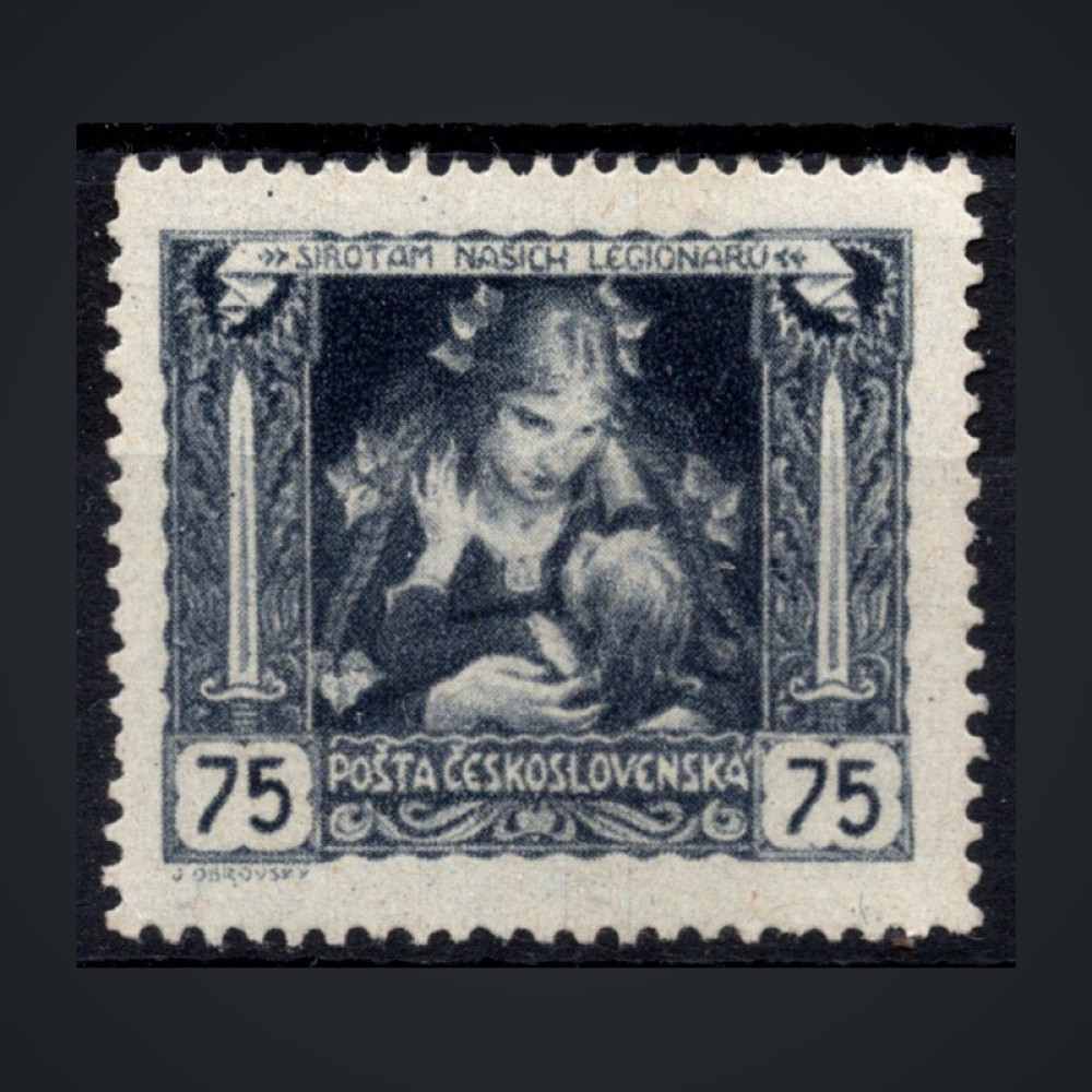 Selo Tchecoslováquia, Pof.30A (Mi. 37E), MNH, 75h