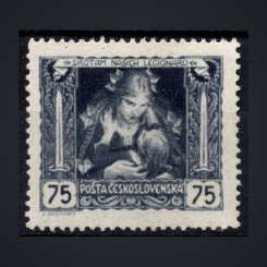 Známka ČSR, Pof.30A**, 75h
