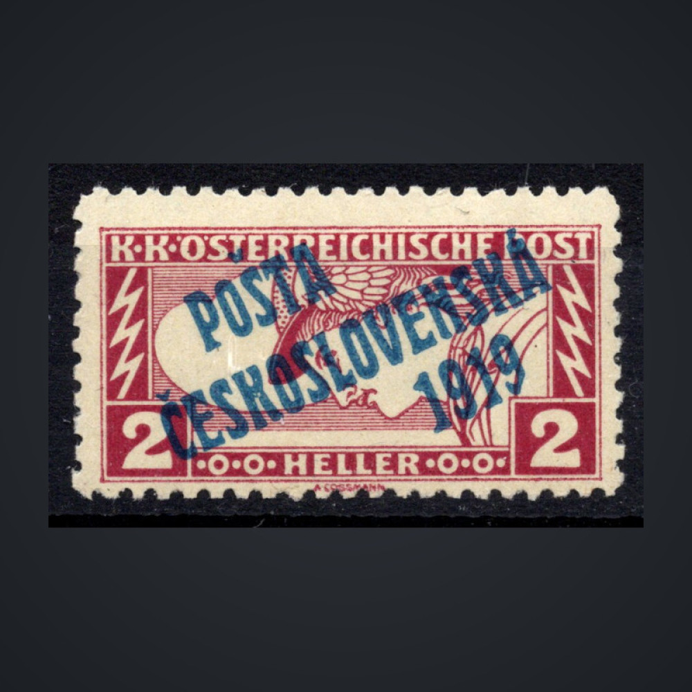 Selo Tchecoslováquia, Pof.57B (Pof. 57B), MNH, I. tipo, 2h