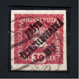 Briefmarke Tschechoslowakie, Pof.64 (Mi. 106)#, III. Typ, 30h