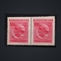 Par Protetorado da Boêmia e Morávia, Pof.109 (Mi. 129), MNH, 120H