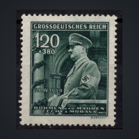 Selo Protetorado da Boêmia e Morávia, Pof.117 (Mi. 137), MNH, 120 + 380H