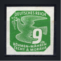 Selo Protetorado da Boêmia e Morávia, Pof.NV13 (Mi. 120), MNH, 9H