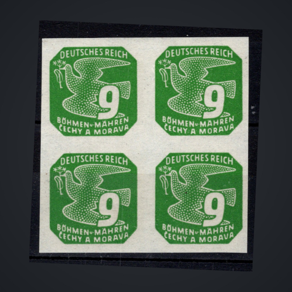 Briefmarke Böhmen und Mähren Protektorat, Pof.NV13 (Mi. 120)**, 9H