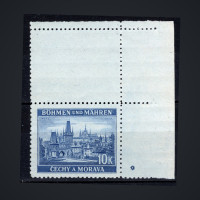 Selo com vinhetas Protetorado da Boêmia e Morávia, Pof.39 (Mi. 36), MNH, 10K
