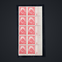 Folha completa Protetorado da Boêmia e Morávia, Pof.57 (Mi. 68), MNH, 1.20K