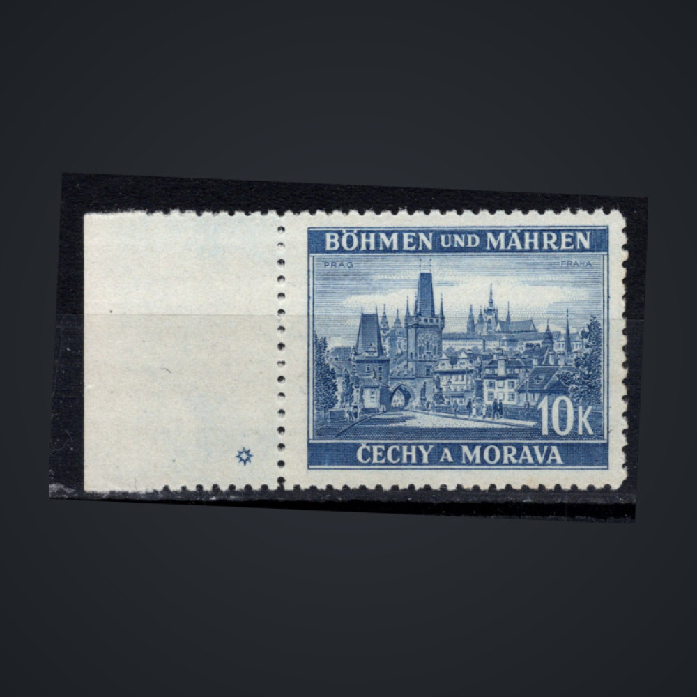 Selo Protetorado da Boêmia e Morávia, Pof.39 (Mi. 36), MNH, 10K