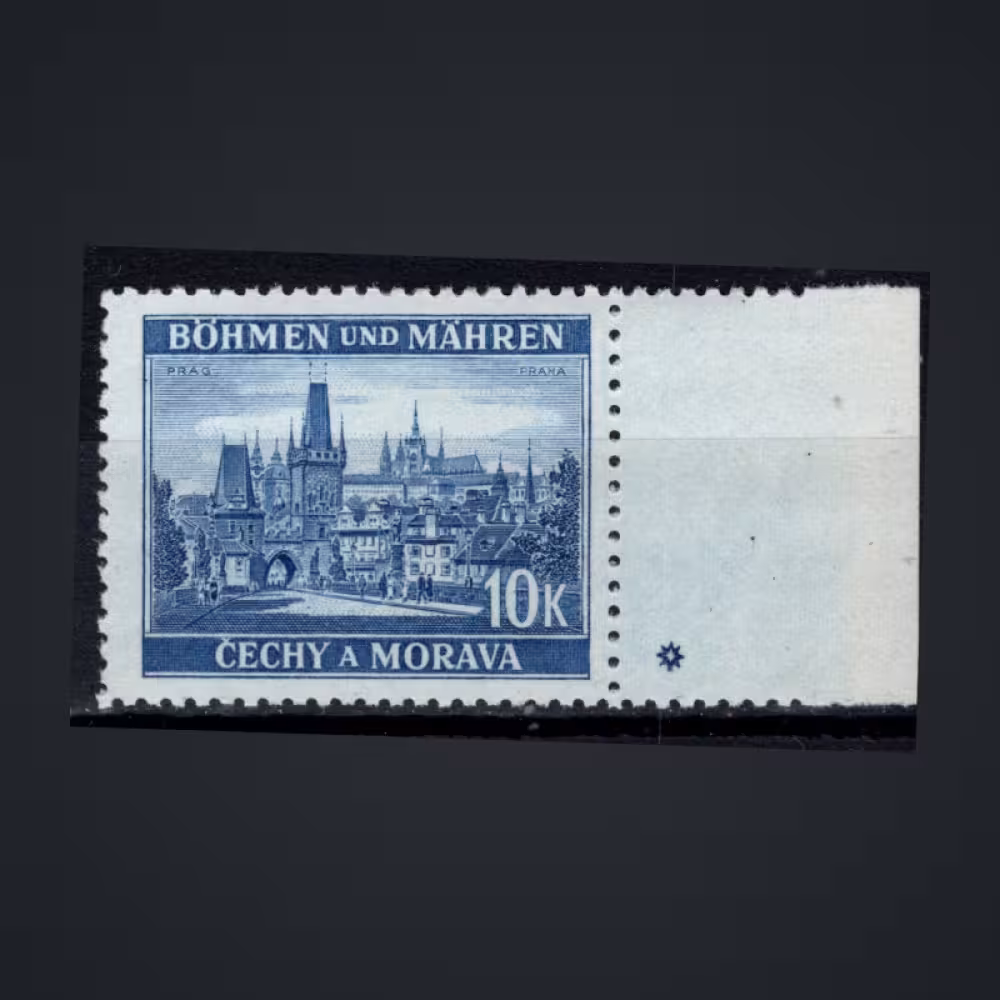 Selo Protetorado da Boêmia e Morávia, Pof.39 (Mi. 36), MNH, 10K