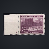 Briefmarke Böhmen und Mähren Protektorat, Pof.36 (Mi. 33)**, 3K