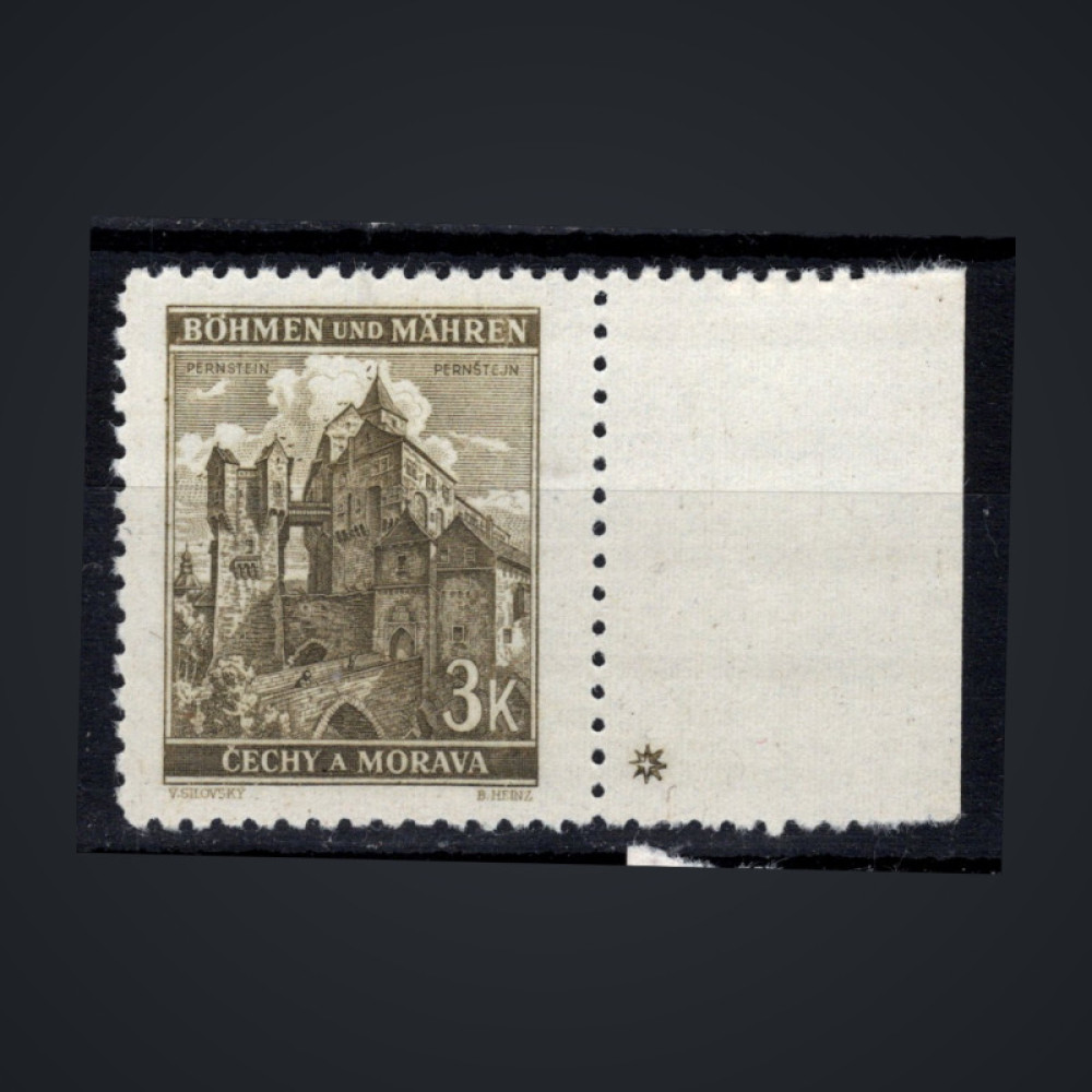 Briefmarke Böhmen und Mähren Protektorat, Pof.61 (Pof. 61)**