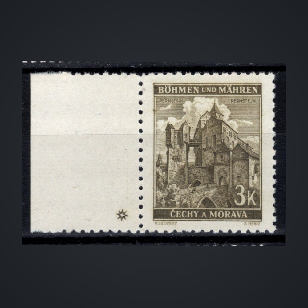 Briefmarke Böhmen und Mähren Protektorat, Pof.61 (Pof. 61)**