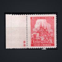 Briefmarke Böhmen und Mähren Protektorat, Pof.57 (Mi. 68)**, 1.20K