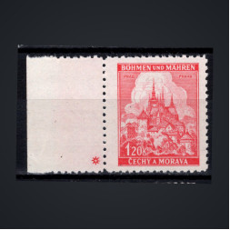 Selo Protetorado da Boêmia e Morávia, Pof.57 (Mi. 68), MNH, 1.20K