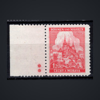Briefmarke Böhmen und Mähren Protektorat, Pof.57 (Mi. 68)**, 1.20K