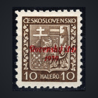 Briefmarke Slowakischer Staat, Pof.3 (Mi. 3)*, 10H