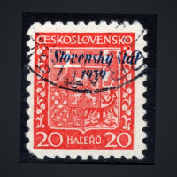 Briefmarke Slowakischer Staat, Pof.4 (Mi. 4)#, 20H