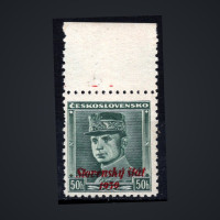 Sello Estado Eslovaco, Pof.9 (Mi. 9), MNH, 50H