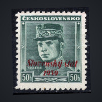 Briefmarke Slowakischer Staat, Pof.9 (Mi. 9)*, 50H