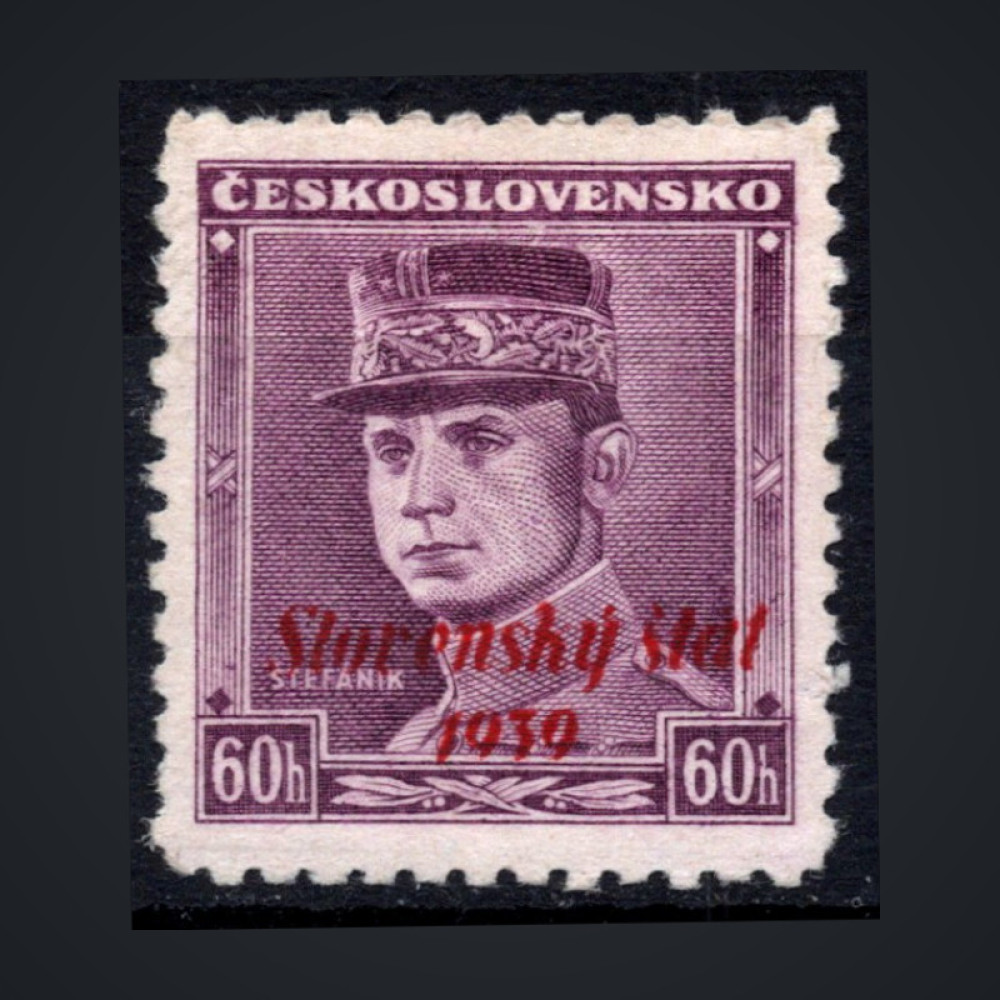 Briefmarke Slowakischer Staat, Pof.10 (Mi. 10)**, 60H